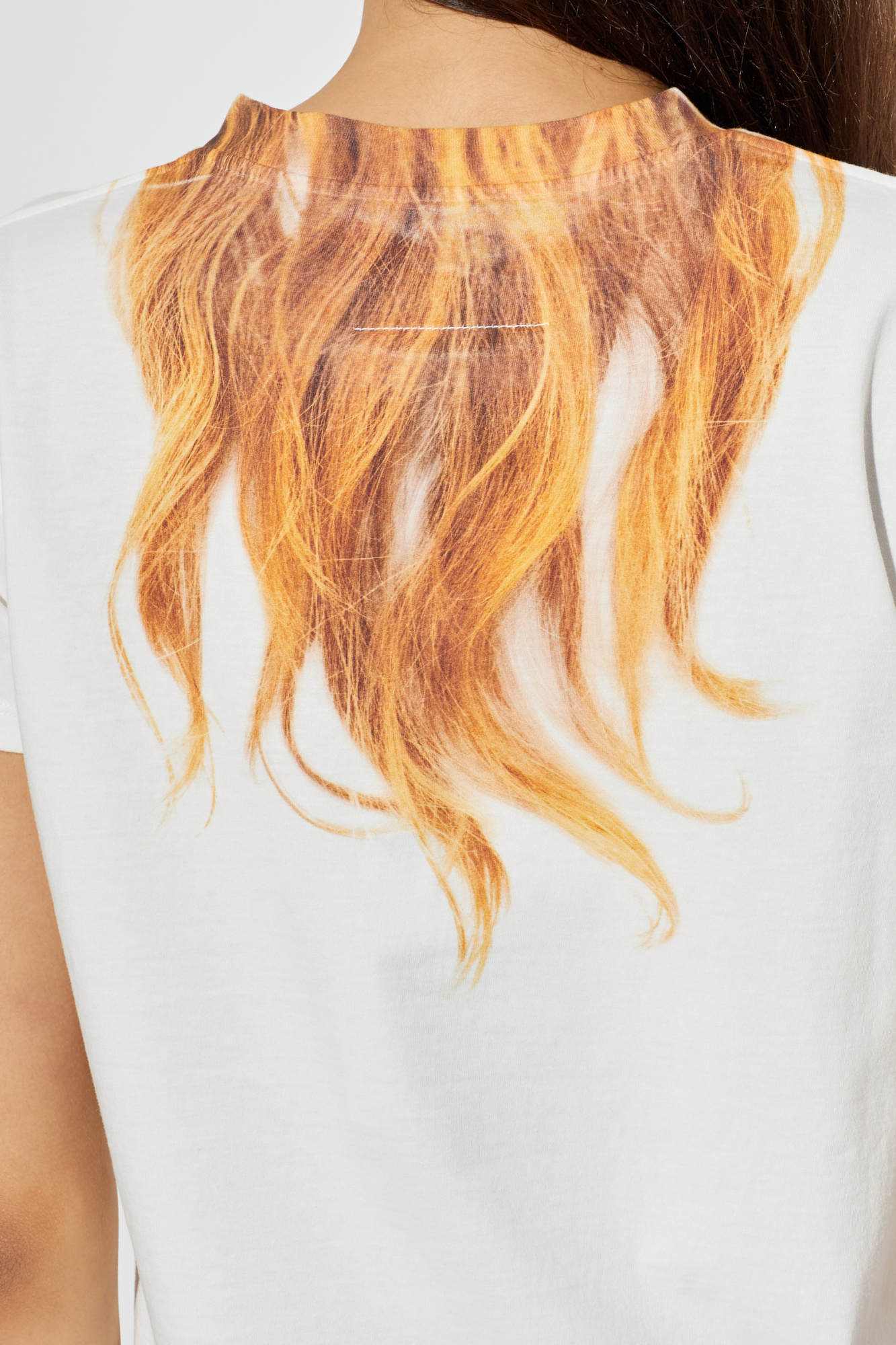MM6 Maison Margiela T-shirt with print | Women's | Vitkac